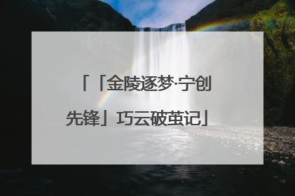 「金陵逐梦·宁创先锋」巧云破茧记