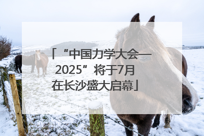 “中国力学大会—2025”将于7月在长沙盛大启幕