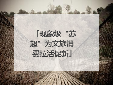 现象级“苏超”为文旅消费拉活促新