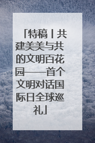 特稿丨共建美美与共的文明百花园——首个文明对话国际日全球巡礼