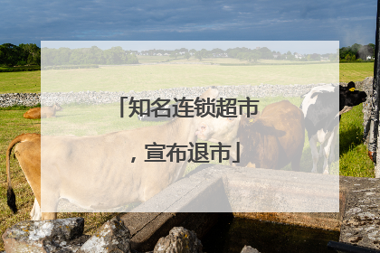 知名连锁超市，宣布退市
