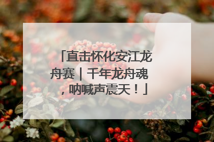 直击怀化安江龙舟赛｜千年龙舟魂，呐喊声震天！