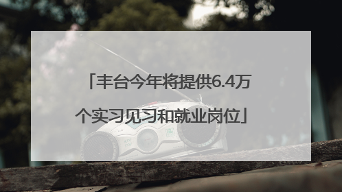 丰台今年将提供6.4万个实习见习和就业岗位