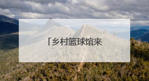 乡村篮球馆来了中外国字号