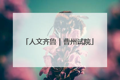 人文齐鲁｜曹州试院