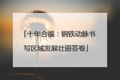 十年合福：钢铁动脉书写区域发展壮丽答卷