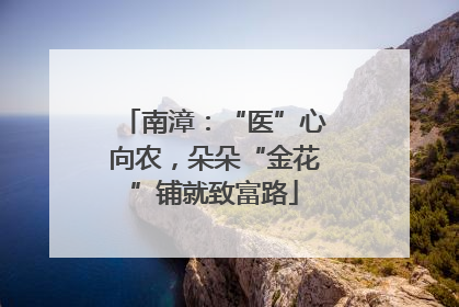 南漳：“医”心向农，朵朵“金花”铺就致富路