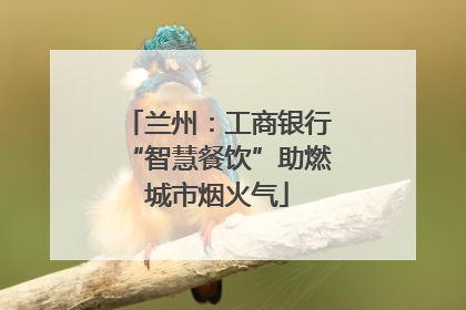兰州：工商银行“智慧餐饮”助燃城市烟火气