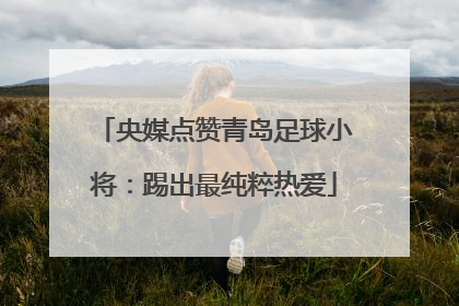 央媒点赞青岛足球小将：踢出最纯粹热爱
