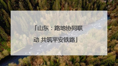 山东：路地协同联动 共筑平安铁路