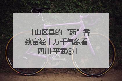 山区县的“药”香致富经丨万千气象看四川·平武③