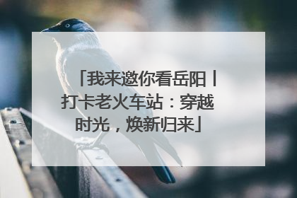 我来邀你看岳阳丨打卡老火车站：穿越时光，焕新归来