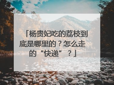 杨贵妃吃的荔枝到底是哪里的？怎么走的“快递”？