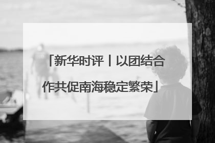 新华时评丨以团结合作共促南海稳定繁荣