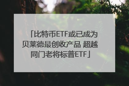 比特币ETF或已成为贝莱德最创收产品 超越同门老将标普ETF