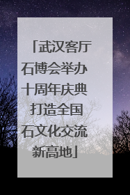 武汉客厅石博会举办十周年庆典 打造全国石文化交流新高地
