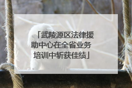 武陵源区法律援助中心在全省业务培训中斩获佳绩