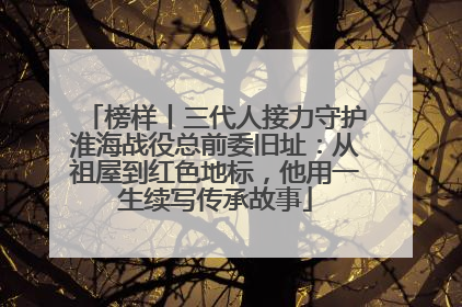 榜样丨三代人接力守护淮海战役总前委旧址：从祖屋到红色地标，他用一生续写传承故事