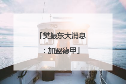 樊振东大消息：加盟德甲