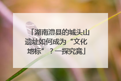 湖南澧县的城头山遗址如何成为“文化地标”？一探究竟