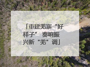 重建羌寨“好样子” 奏响振兴新“羌”调