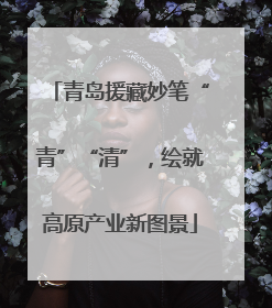 青岛援藏妙笔“青”“清”，绘就高原产业新图景
