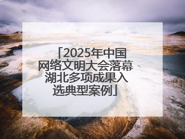 2025年中国网络文明大会落幕 湖北多项成果入选典型案例