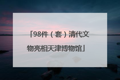 98件（套）清代文物亮相天津博物馆